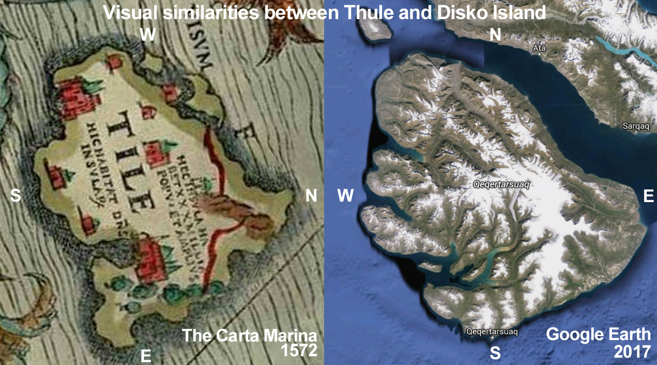 Comparison Thule / Disko Island